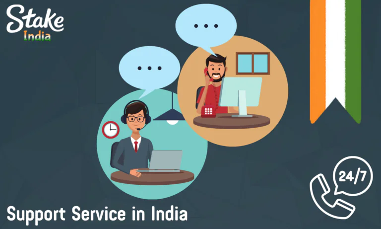 The Stake support team ensures the comfort and safety of all players